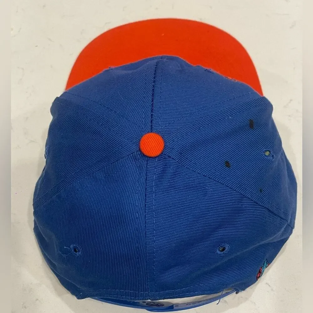 VINTAGE 90's FLORIDA GATORS NCAA DAYSTONE TRIPLE GATOR LOGO SNAPBACK HAT RARE!